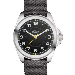 s.Oliver Textilband dunkelgrau SO-3131-LQ