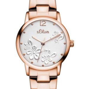 s.Oliver Edelstahlband rosé SO-3138-MQ