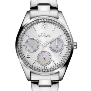 s.Oliver Edelstahlband silber SO-3063-MM