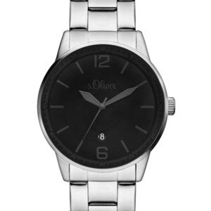 s.Oliver Edelstahlband silber SO-3098-MQ
