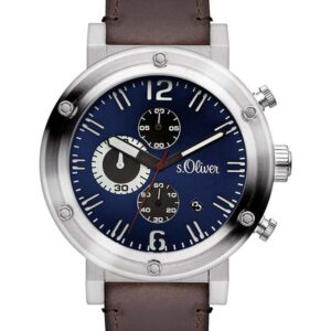 s.Oliver Lederband dunkelbraun SO-3097-LC