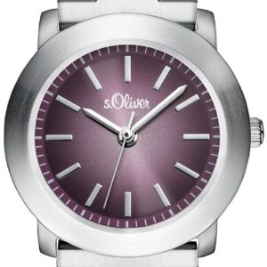 s.Oliver Edelstahlband silber SO-2797-MQ