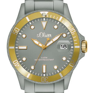 s.Oliver Silikonband grau SO-2736-PQ