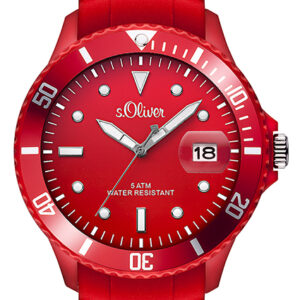 s.Oliver Silikonband rot SO-2681-PQ