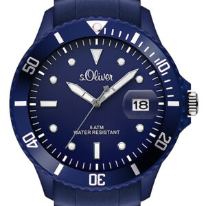 s.Oliver Silikonband dunkelblau SO-2680-PQ