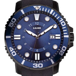 s.Oliver Silikonband schwarz SO-2627-PQ