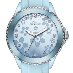 s.Oliver Silikonband hellblau SO-2562-PQ