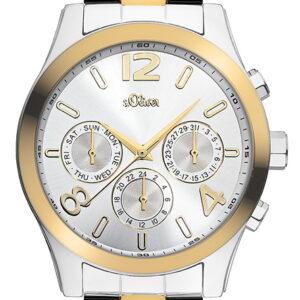 s.Oliver Edelstahlband gold, silber SO-2537-MM