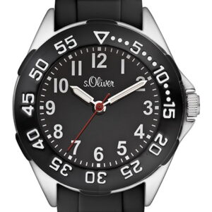 s.Oliver Silikonband schwarz SO-2526-PQ