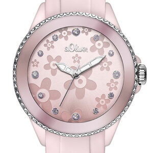 s.Oliver Silikonband rosa SO-2567-PQ