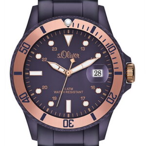 s.Oliver Silikonband lila SO-2555-PQ