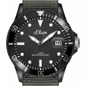 s.Oliver Textilband grau SO-2694-LQ