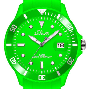 s.Oliver Silikonband neon-grün SO-2684-PQ