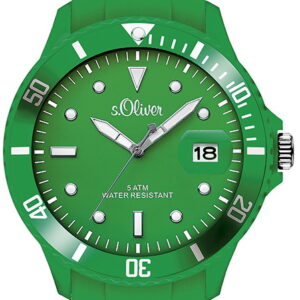 s.Oliver Silikonband grün SO-2682-PQ