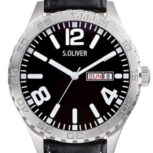 s.Oliver Lederband schwarz SO-2631-LQ