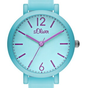 s.Oliver Silikonband hellblau SO-2661-PQ