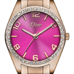 s.Oliver Edelstahlband rosé SO-3055-MQ
