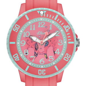 s.Oliver Silikonband rosa SO-2989-PQ