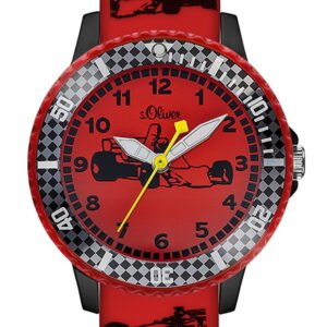 s.Oliver Silikonband rot, schwarz SO-2981-PQ