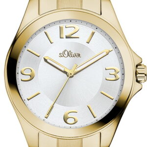 s.Oliver Edelstahlband gold SO-2969-MQ