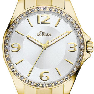 s.Oliver Edelstahlband gold SO-2966-MQ