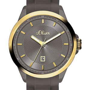s.Oliver Silikonband grau SO-2957-PQ