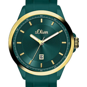 s.Oliver Silikonband grün SO-2956-PQ