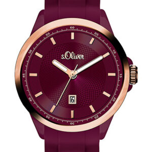 s.Oliver Silikonband beere SO-2954-PQ