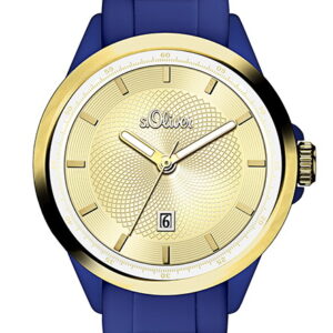 s.Oliver Silikonband blau SO-2912-PQ