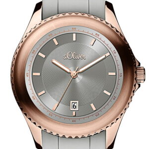 s.Oliver Silikonband grau SO-2907-PQ
