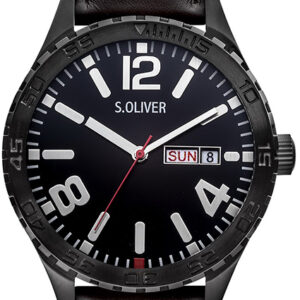 s.Oliver PU-/ Lederband schwarz SO-2831-LQ