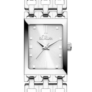 s.Oliver Edelstahlband silber SO-2873-MQ