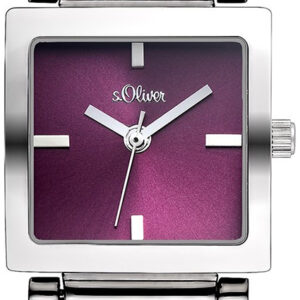 s.Oliver Edelstahlband mit Lack SO-2779-MQ