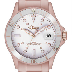 s.Oliver Silikonband rosa SO-2733-PQ
