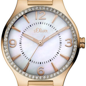 s.Oliver Edelstahlband roségold SO-2843-MQ