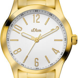 s.Oliver Edelstahlband IP gold SO-2782-MQ