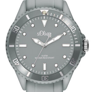 s.Oliver Silikonband grau SO-2751-PQ