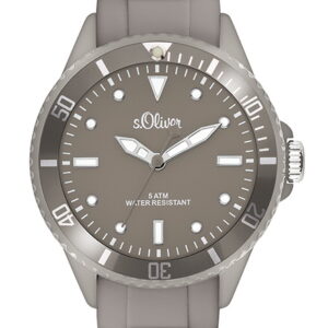 s.Oliver Silikonband grau SO-2575-PQ