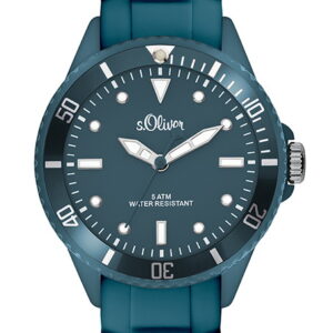 s.Oliver Silikonband petrol SO-2573-PQ