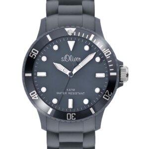 s.Oliver Silikonband grau SO-2579-PQ