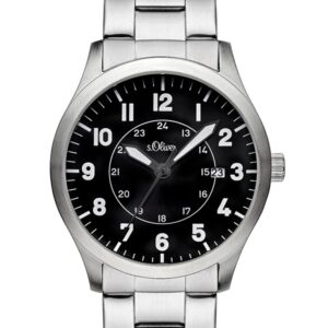 s.Oliver Edelstahlband silber SO-3127-MQ