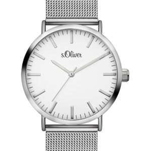s.Oliver Edelstahlband silber SO-3145-MQ