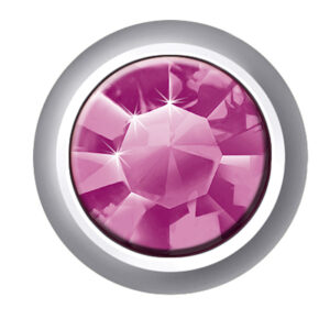 Erstohrstecker Estelle System II 2,80 mm weiß Amethyst