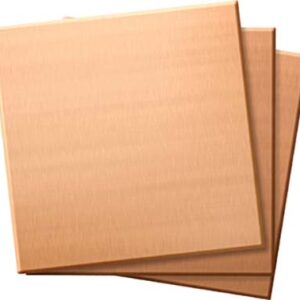 GRS-Übungsplatten Kupfer 25,4x50,8 mm 3er Pack