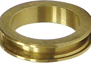 Übungsring mit Nut, Messing , für quadratische 3 mm Steine