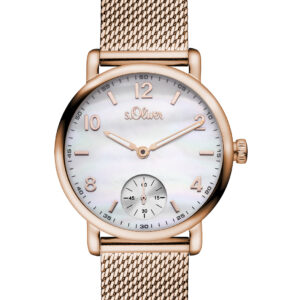 s.Oliver Edelstahlband rosé SO-3077-MQ