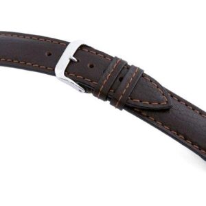 Lederband Pueblo 20mm mokka Echt Büffelleder
