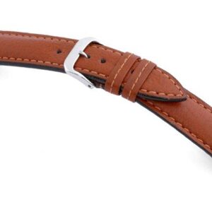 Lederband Pueblo 18mm cognac Echt Büffelleder