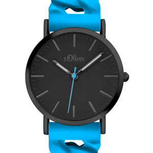 s.Oliver Silikonband blau SO-3292-PQ