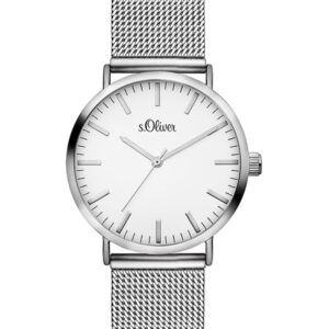 s.Oliver Edelstahlband silber SO-3270-MQ